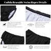 Reusable Swim Diapers for Adults Waterproof Leakproof Incontinence Swimwear Underwear