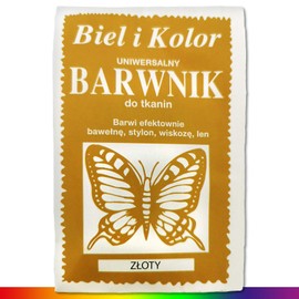 Wohnkult 10 g Batik Fabric Dye, Fabric Dye, Textile Colours to Choose From (Gold)