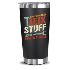 NewEleven Gifts For Men, Birthday Gifts For Men, Funny Gifts For Dad, Husband, Grandpa, Uncle, Old Men - Cool Gifts For Dad From Daughter, Son– 20 Oz Tumbler