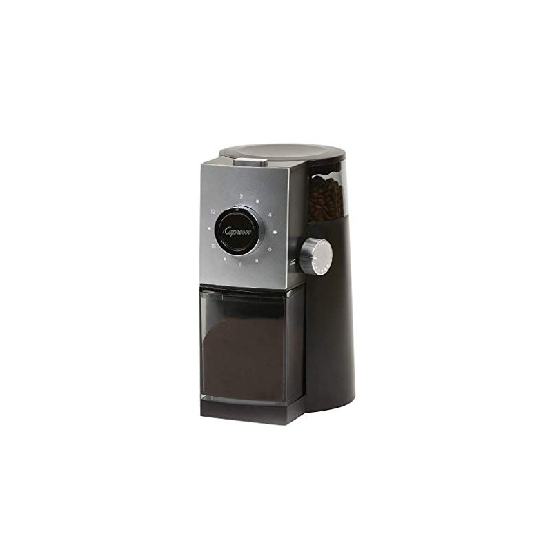 Capresso 597.04 Grind Select Coffee Burr Grinder, Black