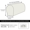 Avtytsda Stretch Armrest Covers Soft Plush Armrest Covers Couch Arm