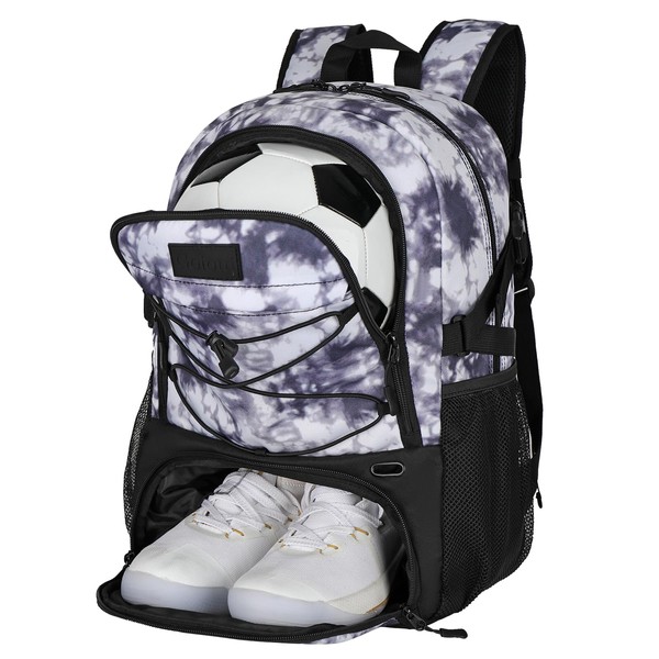 Goloni Soccer Backpack,Basketball bag with Ball Compartment & Shoe Compartment,Backpack