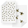 Purely Home Scattered Bees Tea Towels Set - Bumblebees &
