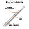 Culiau 6 Pcs Tungsten Steel Wood Carving Drill Bits –