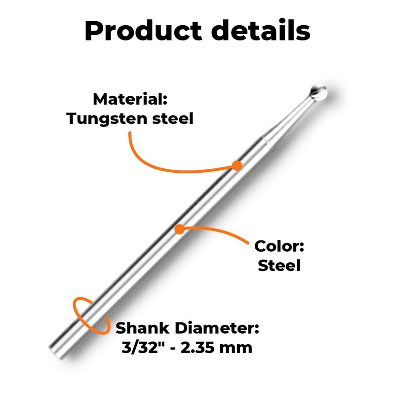 Culiau 6 Pcs Tungsten Steel Wood Carving Drill Bits –