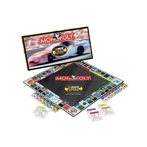 Sports Memorabilia Monopoly - NASCAR NEXTEL Cup Collector's Edition