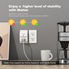 THIRDREALITY Smart Plug M3 4 Pack,Matter Over WiFi,15A/1800W Max,ETL Certified,Compact