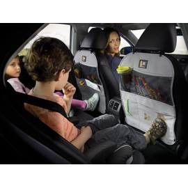 WeatherTech Seat Back Protector - Kick Mat and Organizer for The Back of Your Seat - Tan