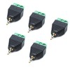 Sscon 5pcs 2.5mm Stereo Audio Male Plug to AV 3-Screw