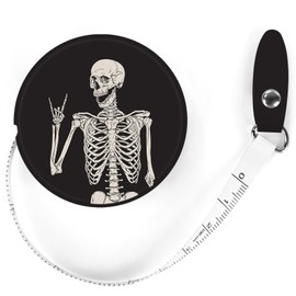 Gerkia Tape Measure Body Measuring Tape ，Colour Printed Small Retractable Soft Tape Measure for Sewing Cloth Fabric Body Measurements，Leather Mini Body Tape Measure