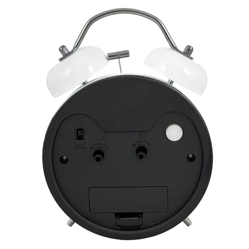 Loud Alarm Twin Bell Alarm Clock – for Heavy Sleepers,