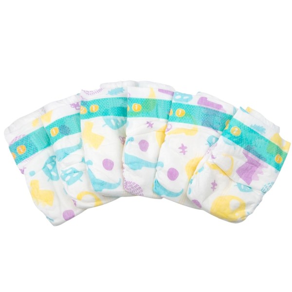 6-Piece Pack Reborn Baby Dolls Diapers for 17-22 inch Reborn