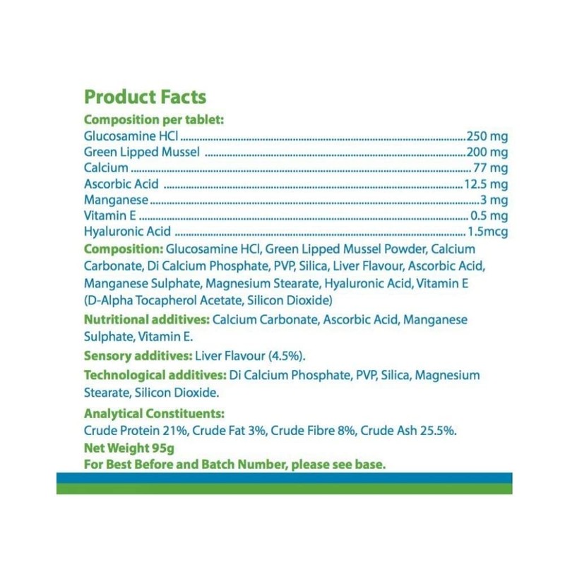 GLM Joint Care PRO for Dogs - 120 Chewable Tablets