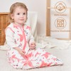 Yoofoss 3er Pack Schlafsack Baby Sommer 100% Baumwolle 0.5 Tog