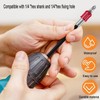 LxcshLjx 4Pcs Drill Bit Extension Set, Magnetic Screwdriver Bit Holder,