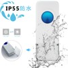 Yarazora Wireless Chime, Entrance Chime Doorbell, LED Presentation Light, 0-110db,