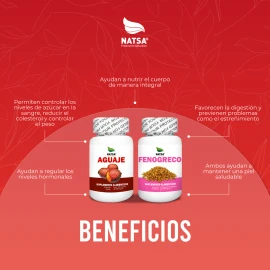 Pack Curves, Aguaje Y Fenogreco 100 Cap C/u, Calidad Premium Sabor Natural