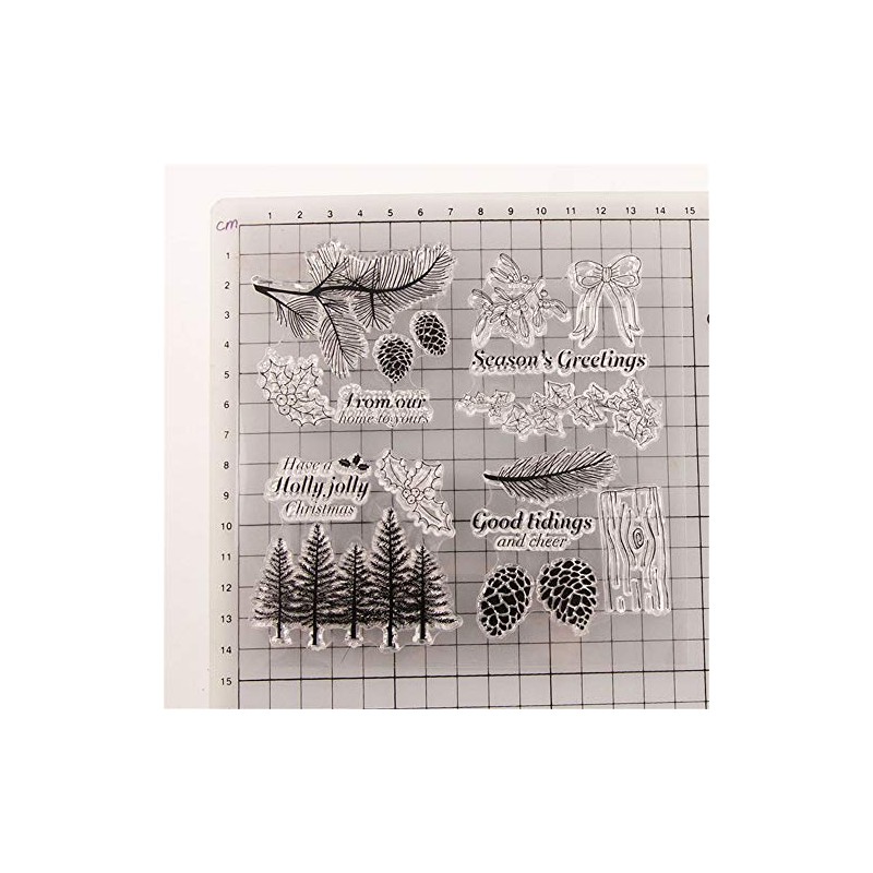 Clear Stamps for Greeting Cards, Decoration and Scrapbooking