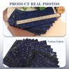 10pcs Quilting Print Fabric 9.8"X9.8" Cotton Fat Squares Sheets Printed