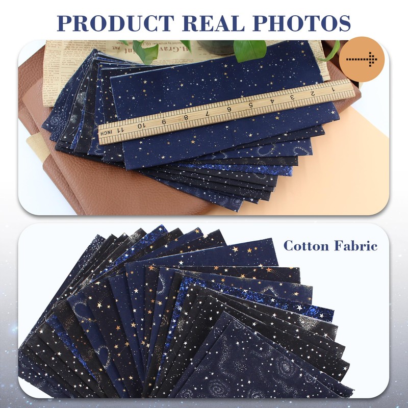 10pcs Quilting Print Fabric 9.8"X9.8" Cotton Fat Squares Sheets Printed