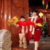2PCS Chinese New Year Paper Dragon Decorations, 3D DIY Chinese