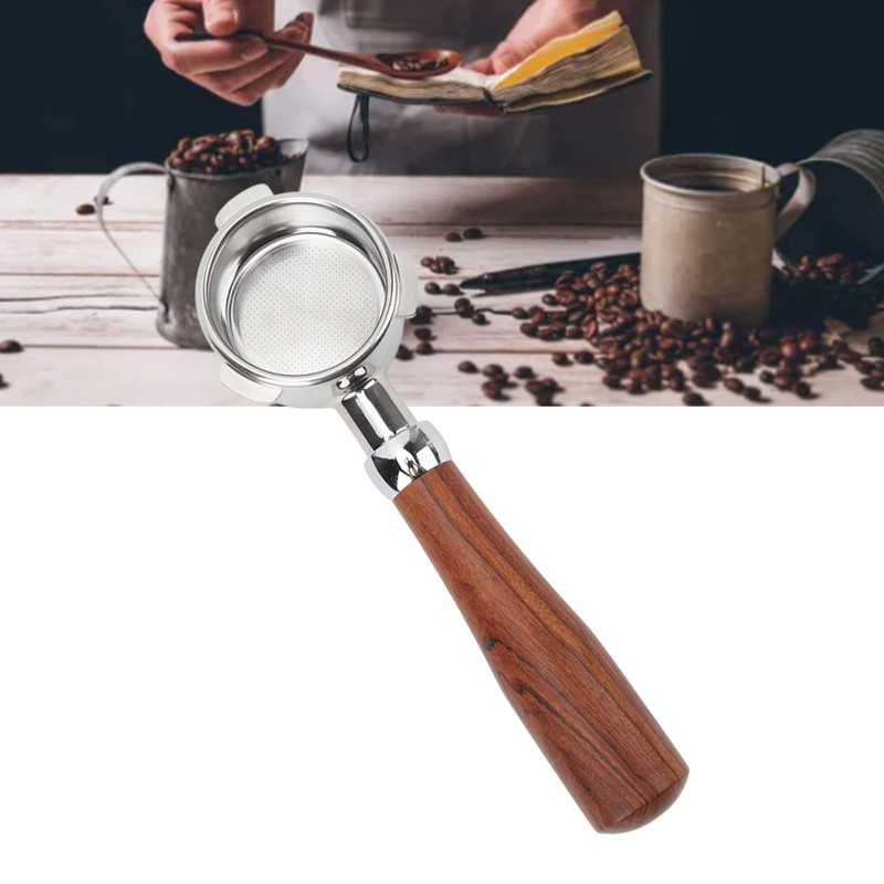 Pssopp Portafiltro sin Fondo 54mm, Portafiltro Naked con Mango de