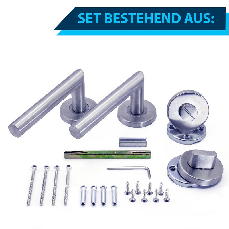 APECS Door Handles Door Handle Set Room Doors Inox Door
