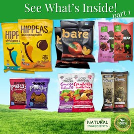 Healthy Smart Snack Box – 24-Count Premium Variety Pack | Better-for-You Snacks for Work, School, Travel, & Gifting