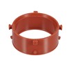 X AUTOHAUX 2 Pieces A6420940480 Turbo Inlet Seal Rubber Engine