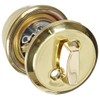 Arrow Lock E Series Bright Brass Occupancy Indicator Deadbolt Auxiliary
