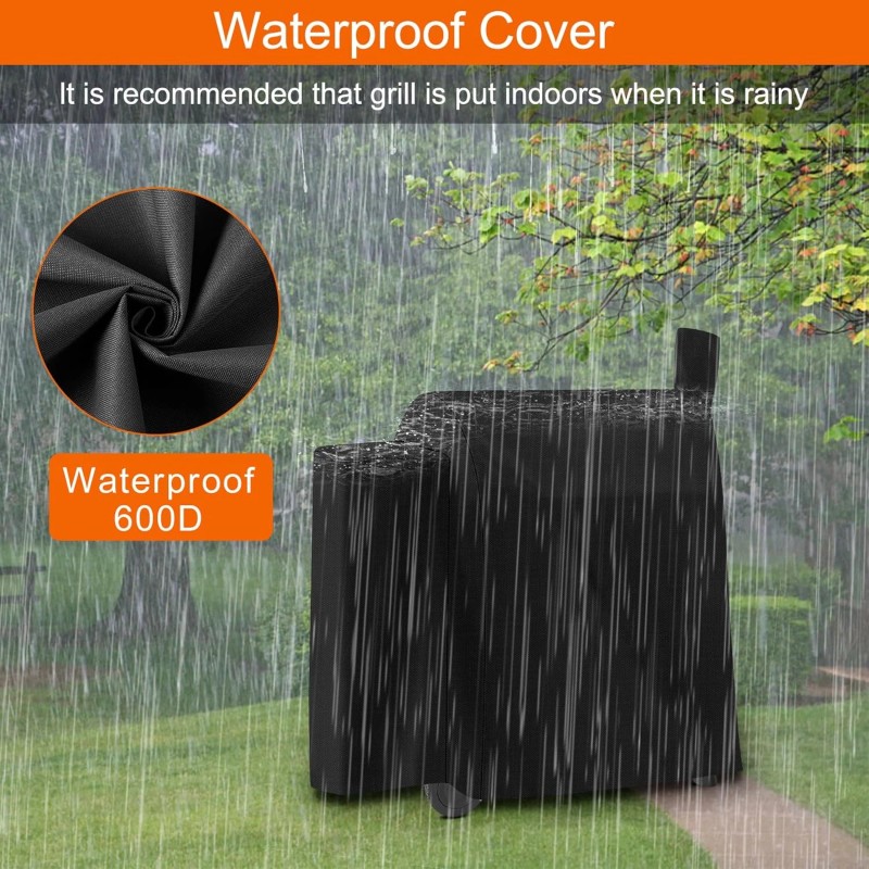 Bonnary Traeger Pro 22/575 Grill Cover – Full-Length, 600D Heavy