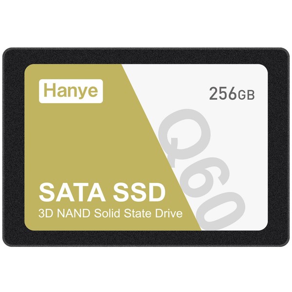 Hanye 256GB Internal SSD 2.5" 7mm 3D NAND SATAIII 6Gb/s 520MB/s Authorized Dealer