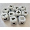 Tarquin Equation and Operations Dice