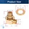 B-0230-K Brass Wall Mount Faucet Installation Kit for T&S B-0230