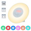 Wake Up Light Alarm Clock Sunrise/Sunset Simulation Digital Clock with