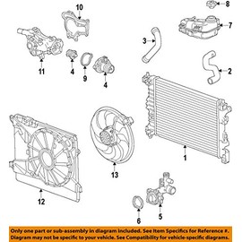 General Motors 55562045, Engine Coolant Outlet Gasket