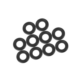 RATCHROLL 10pcs M11 Black Oil Drain Plug Gaskets Replacement for GM 12616850 3536966 Replacement Car Parts