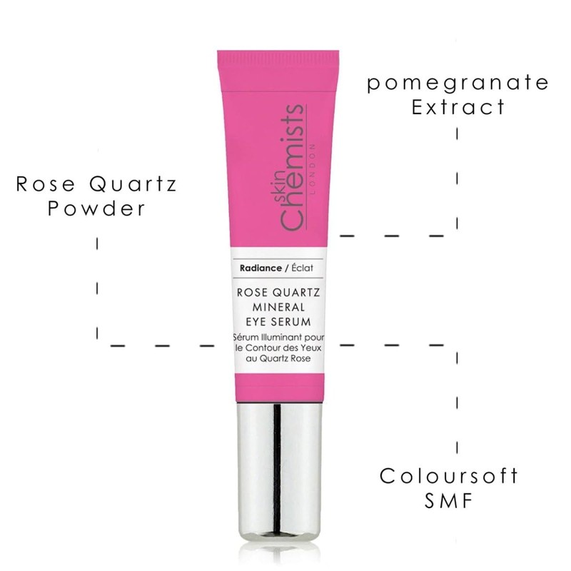 skinChemists Rose Quartz Mineral Eye Serum 15 ml