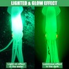 Saltwater Squid Fishing Lures,LED Fishing Lures Lighted Glow Squid Lure