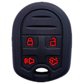 Smart Key Fob Cover Case Fit for Ford F150 F250 F350 Trunk, 2006-2015 Explorer,Mustang Fusion Explorer Taurus Expedition Lincoln MKS MKX MKZ Navigator