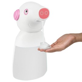Hand Soap Dispenser for Kids Touch-Less 12 Oz Hands-Free Foaming Dispenser with Infrared Motion Sensor (White)