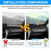 Autorder Dashboard Cover Mat for 2021 2022 2023 2024 Toyota