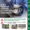 KURSTOL Grinding Cutting Diamond Blade - Granite Grinding Wheel 4.5"/115mm