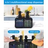 Richenda 4-in-1 Soap Dispenser with Sponge Holder – Kitchen Sink