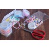 KONMAY 0.6mm Stretchy Bracelet String, 38 Yards Elastic Crystal String,Thin