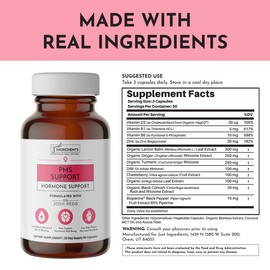 Just Ingredients PMS Supports Supplement