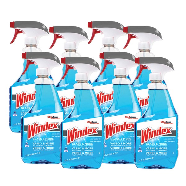 SC Johnson Professional Windex Glass More Cleans with a Streak-Free
