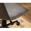 Roundhill Furniture Cesena Faux Leather 360 Swivel Air Lift Office