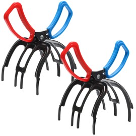 Windspeed 2PCS Metal Fishing Pliers, 3 Claw Fish Gripper Control Clamp Fish Claw Grabber Holder