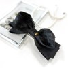 (4 types) Burnaby silk mesh lace ribbon hairpin camel /